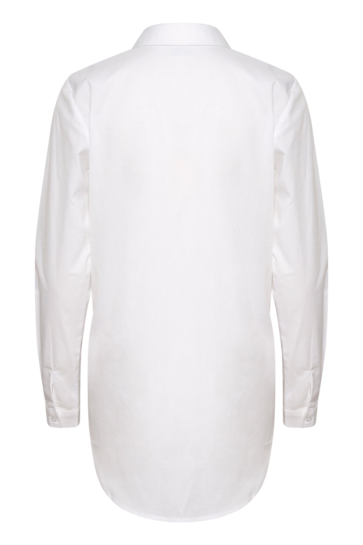 Kaffe Kascarlet Optical White Fitted Layering Shirt, 10504242