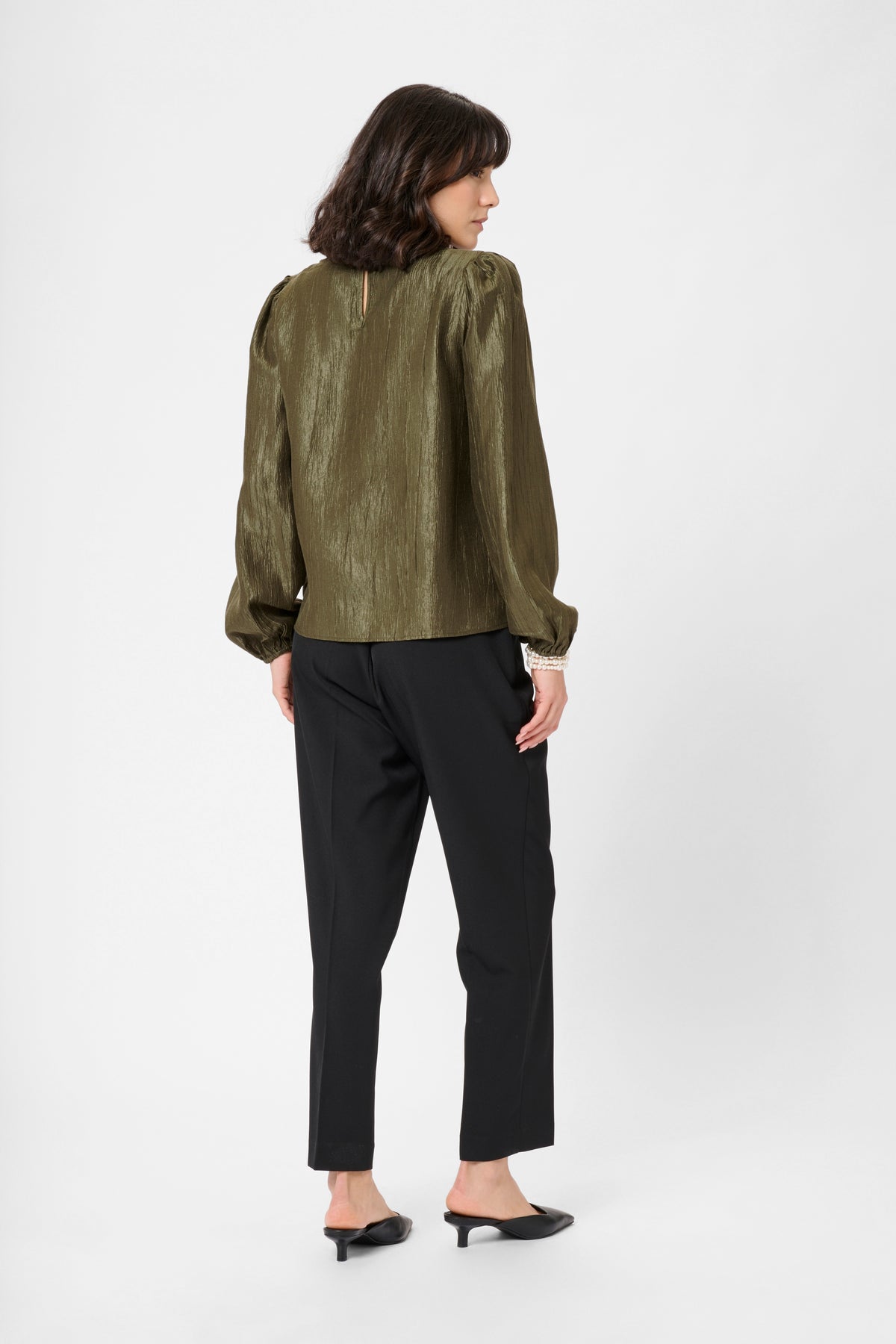 Kaffe Karizz Ivy Green Blouse