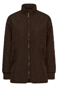 Kaffe KaLeila Coffee Bean Quilted Jacket