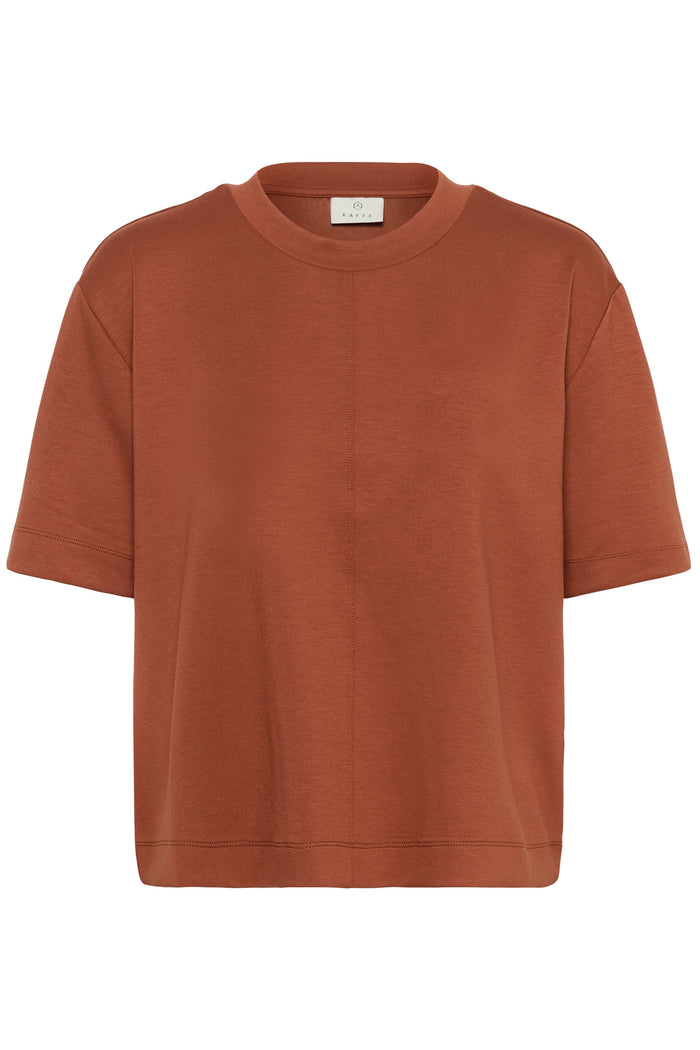 Kaffe Kaannie Henna Modal Boxy Fit T-Shirt, 10511809