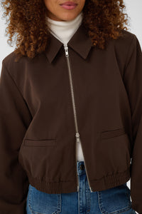 Kaffe Kasakura Coffee Bean Bomber Jacket, 10512340