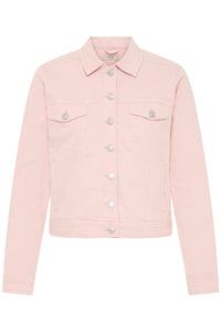 Fransa FrVotwill Lotus Pink Soft Stretch Denim Jacket, 20609189