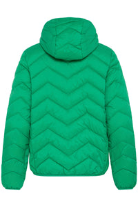 Fransa FrBaPadding Bosphorus Green Puffa Coat with Hood, 20609336