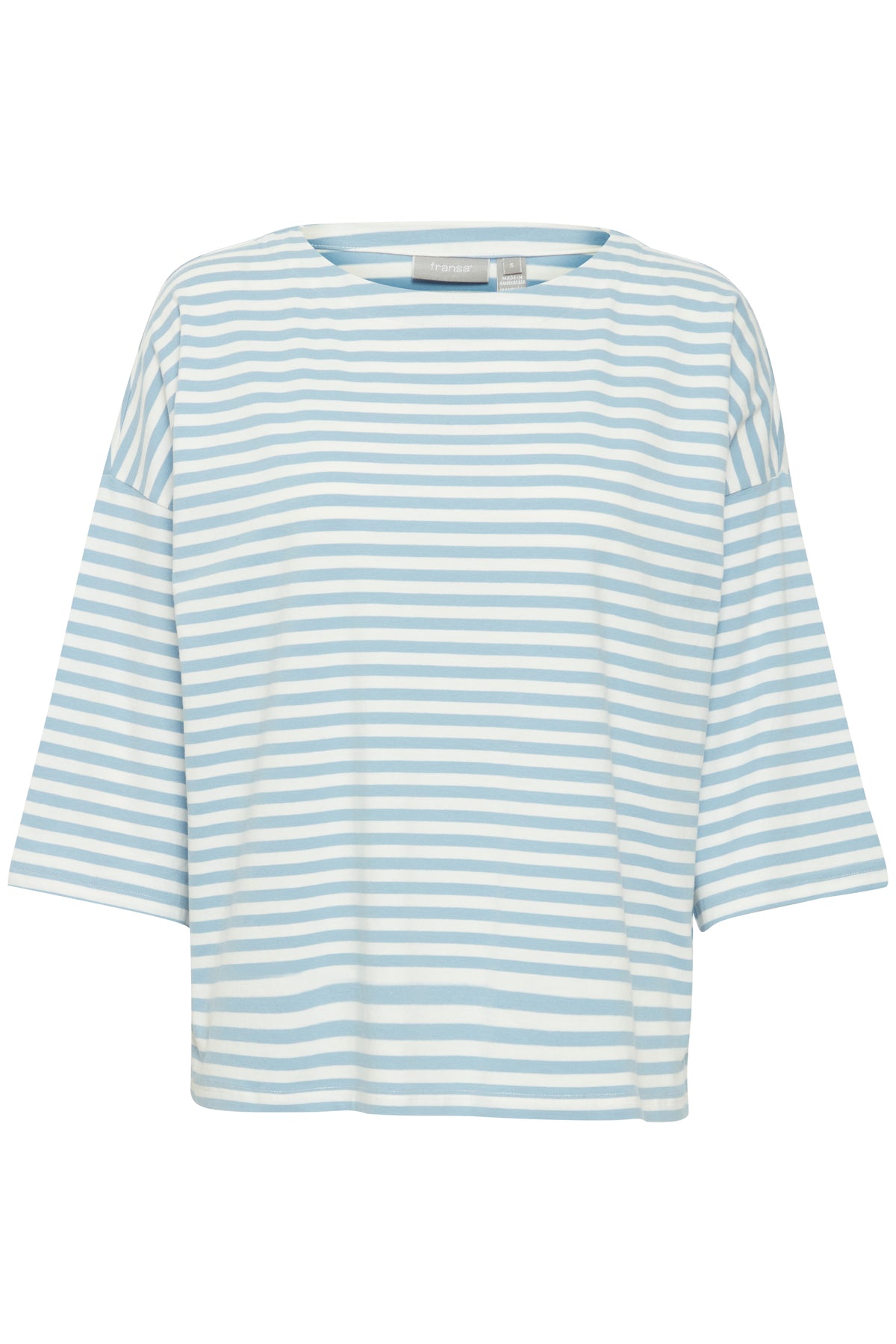 Fransa FrSiva Endless Sky Oversized Striped Top, 20611666