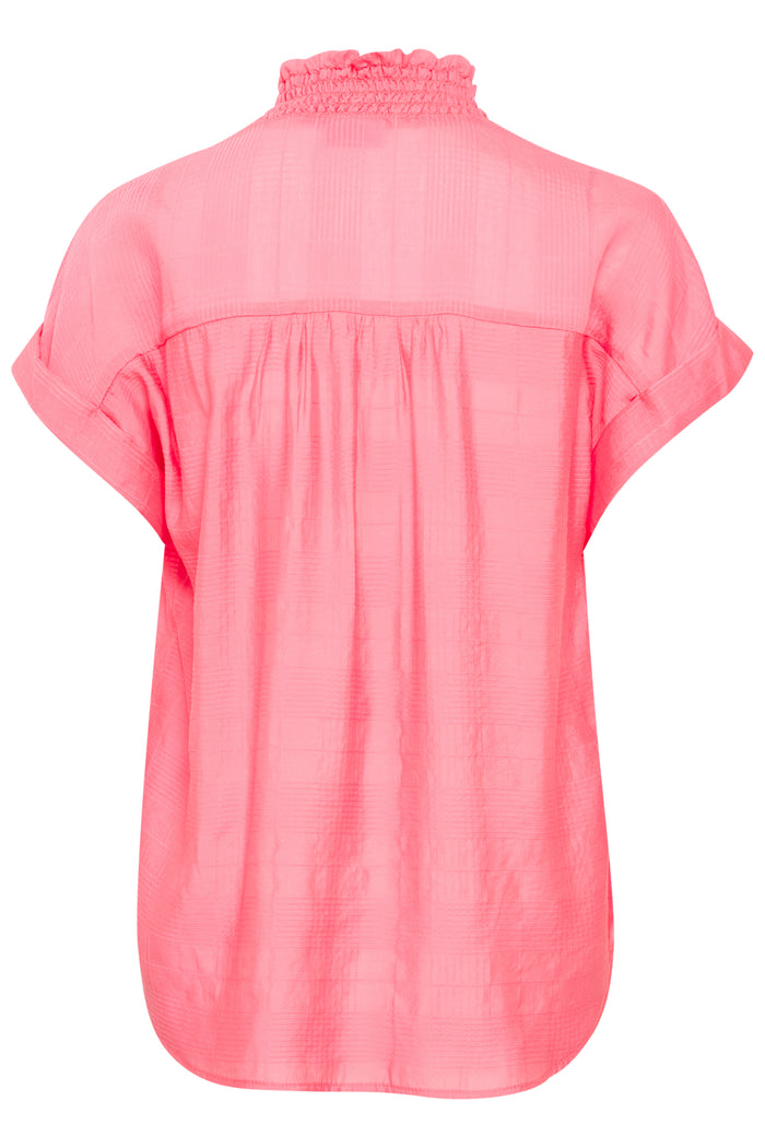 Fransa Tiani Pink Carnation Relaxed Fit Shirt, 20613842