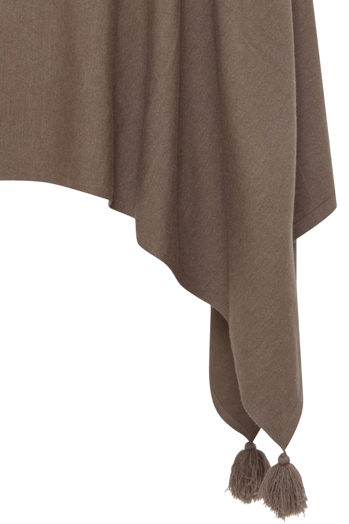 Fransa FrAnna Walnut Melange Knit Poncho, 20614911