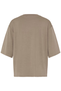 Fransa FrAurora Taupe Modal Oversized T-Shirt, 20615492