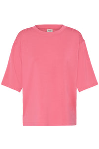 Fransa FrAurora Honeysuckle Pink Modal Oversized T-Shirt, 20615492
