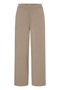 Fransa FrAurora Taupe Wide Leg 7/8 Modal Joggers, 20615493