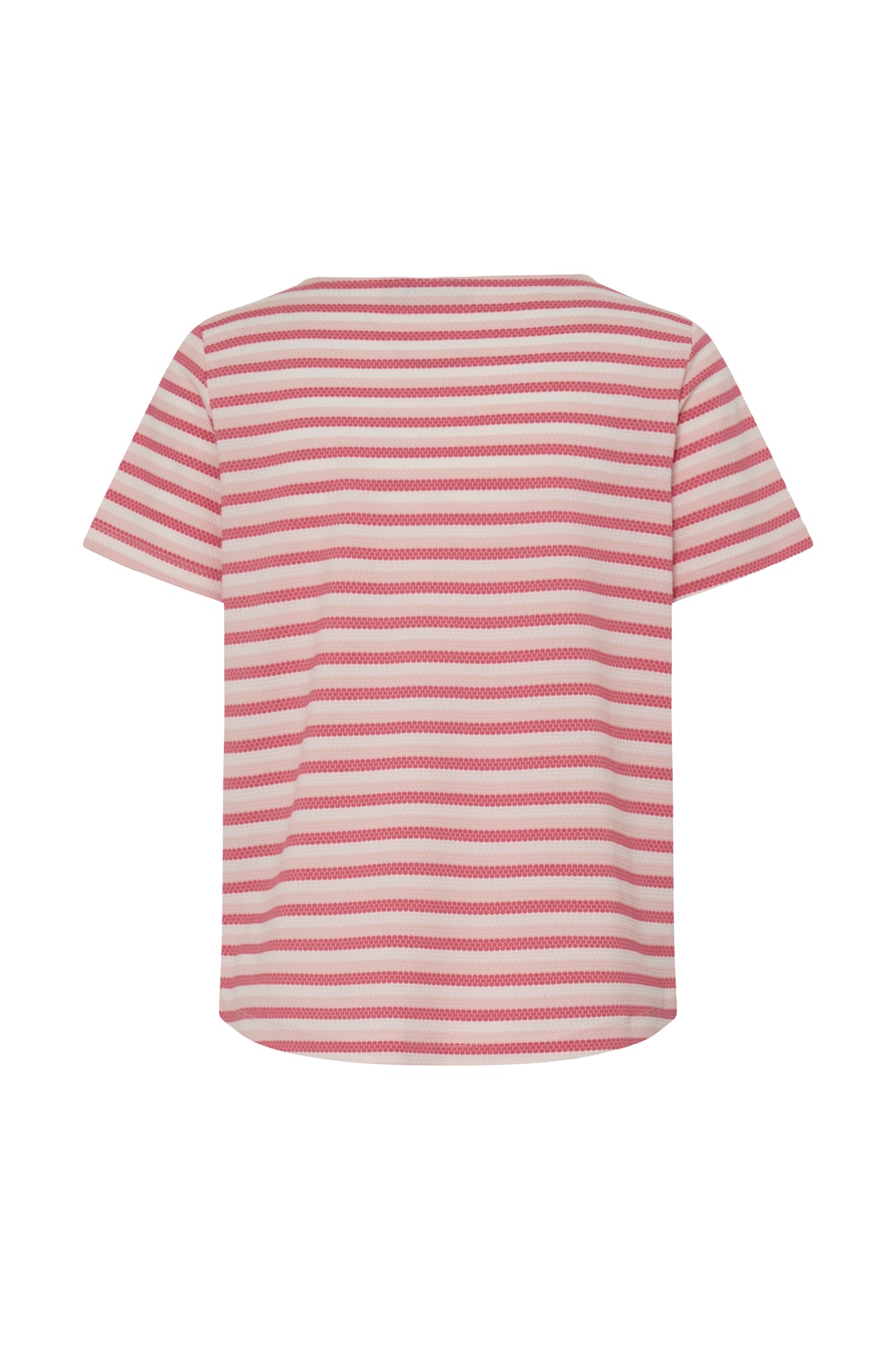 Fransa FrJosie Lotus Pink Stripe T-Shirt, 20615550