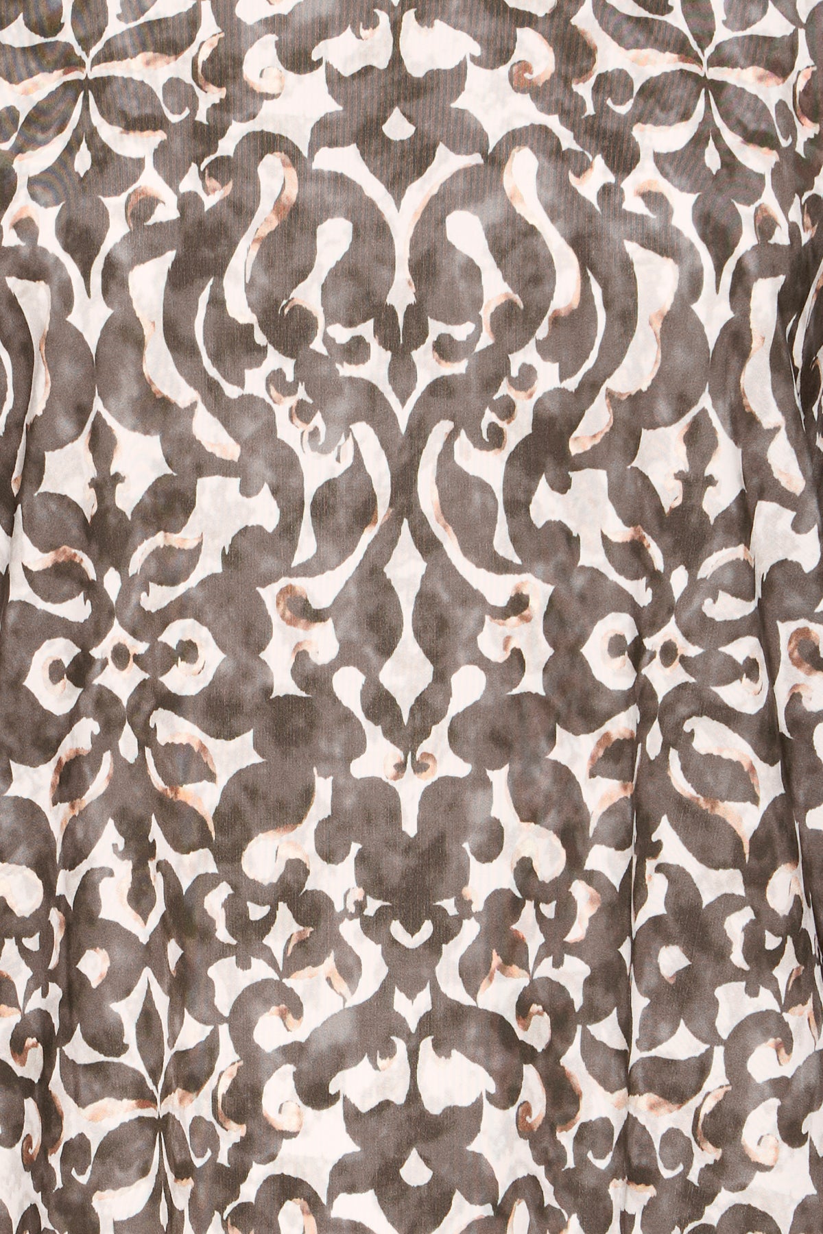 Fransa FrSeen Smokey Olive Abstract Print 3/4 Sleeve Top, 20617416