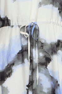 Fransa FrAyla Marble Hydrangea Printed V-Neck Maxi Dress, 20617498