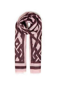 Fransa FrJilla Port Royale Geometric Print Scarf