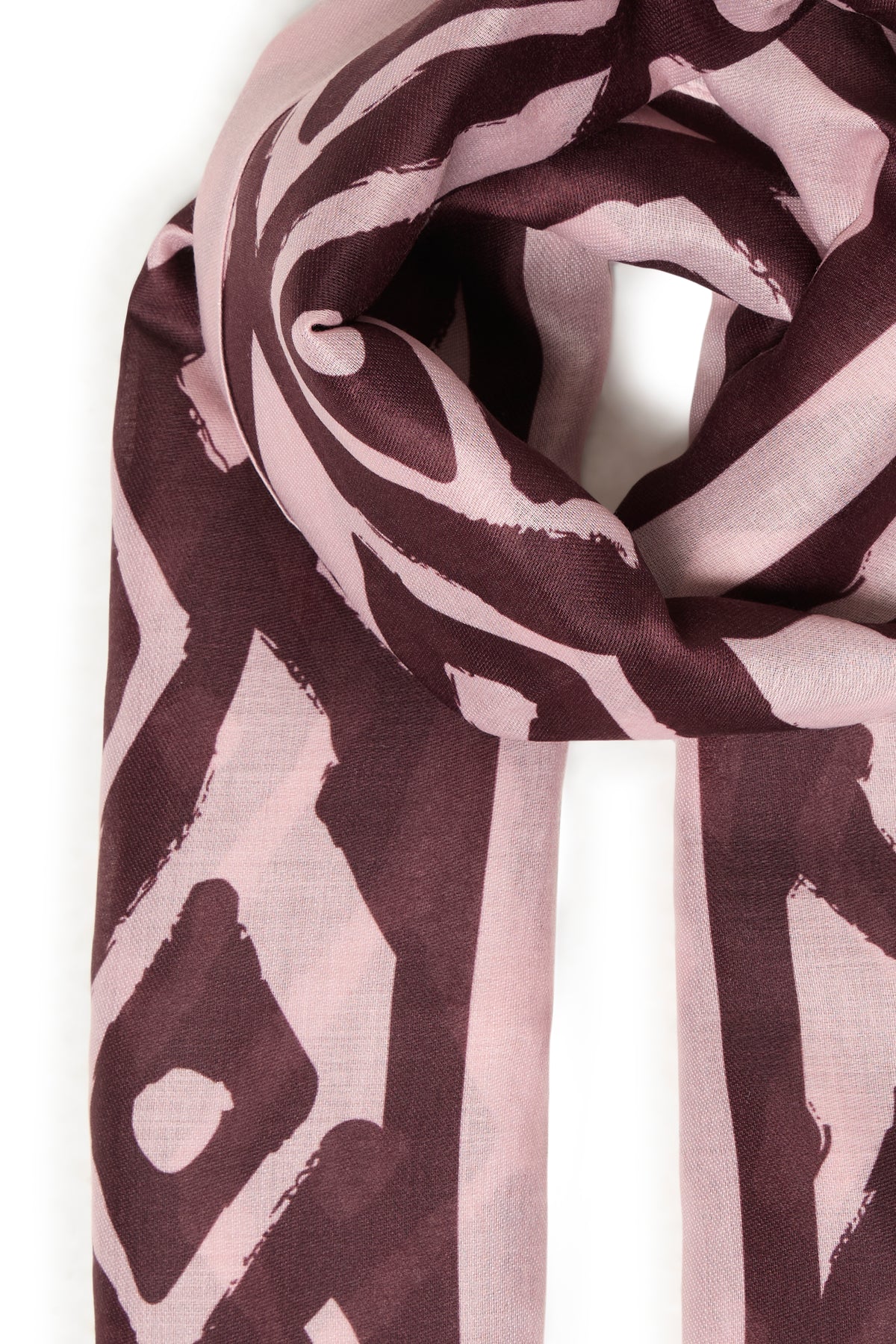 Fransa FrJilla Port Royale Geometric Print Scarf