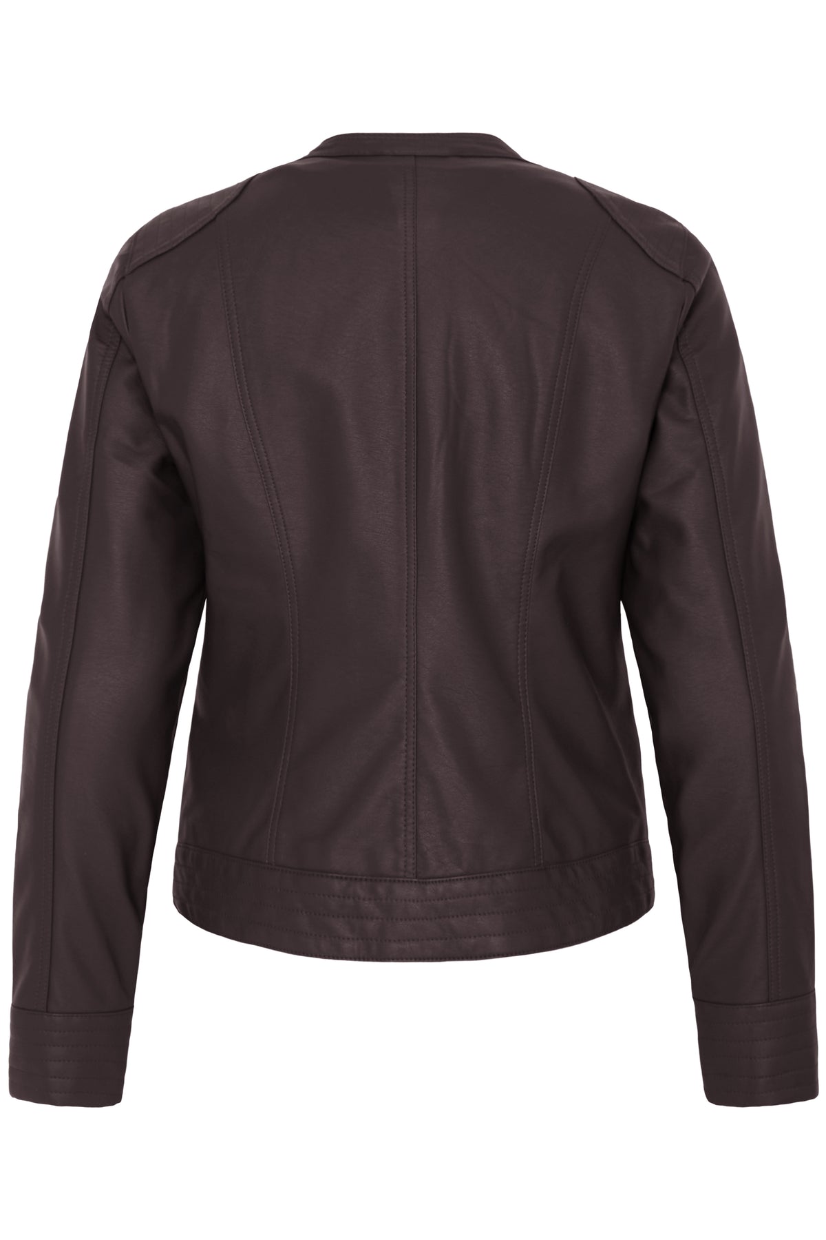 B.Young Byacom Java Brown Faux Leather Jacket, 20809396