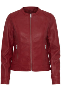 B.Young Byacom Pomeagrante Faux Leather Jacket, 20809396