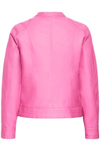 B.Young Byacom Phlox Pink Faux Leather Jacket, 20809396