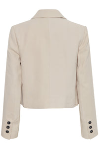 B.Young Bydalano Cement Cropped Blazer