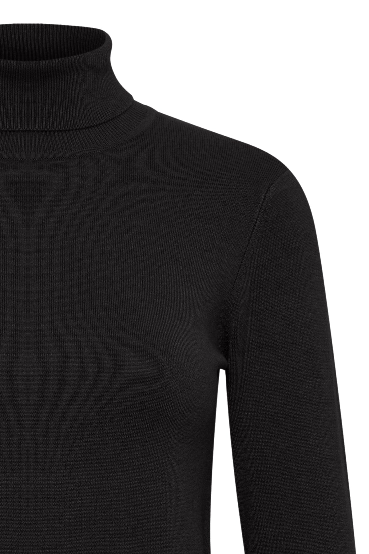 B.Young Bymmorla Black Rollneck Knit, 20815298