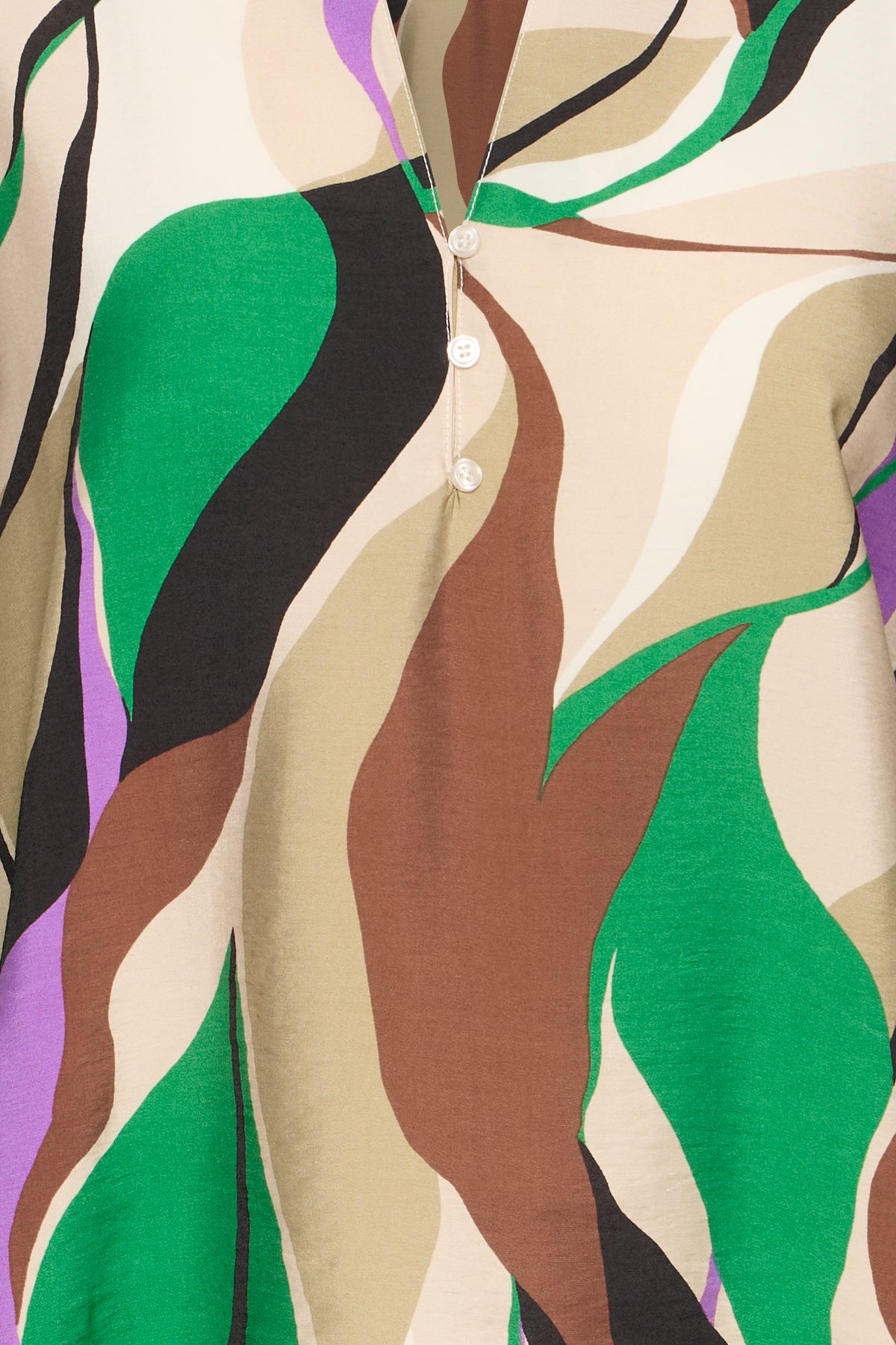 B.Young ByIbini Chinchilla Abstract Printed Blouse, 20818529