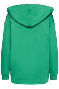 B.Young ByPusti Leprechaun Green Dipped Hem Modal Hoodie, 20818586