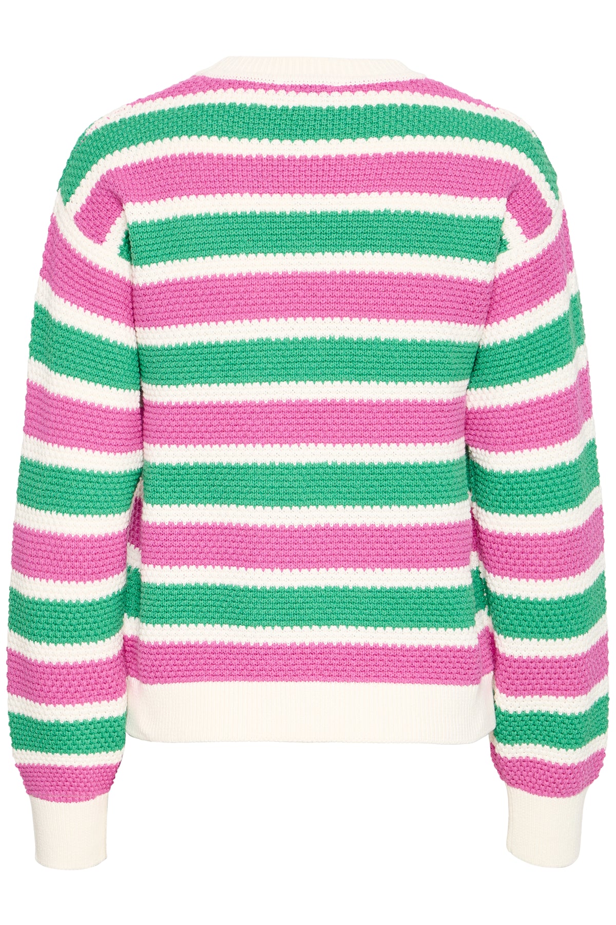 B.Young ByMikala Phlox Pink Stripe Textured Knit, 20818588