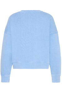 B.Young ByRasma Robbie Blue 'Cherish Me' Sweatshirt, 20818704