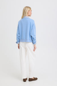 B.Young ByRasma Robbie Blue 'Cherish Me' Sweatshirt, 20818704