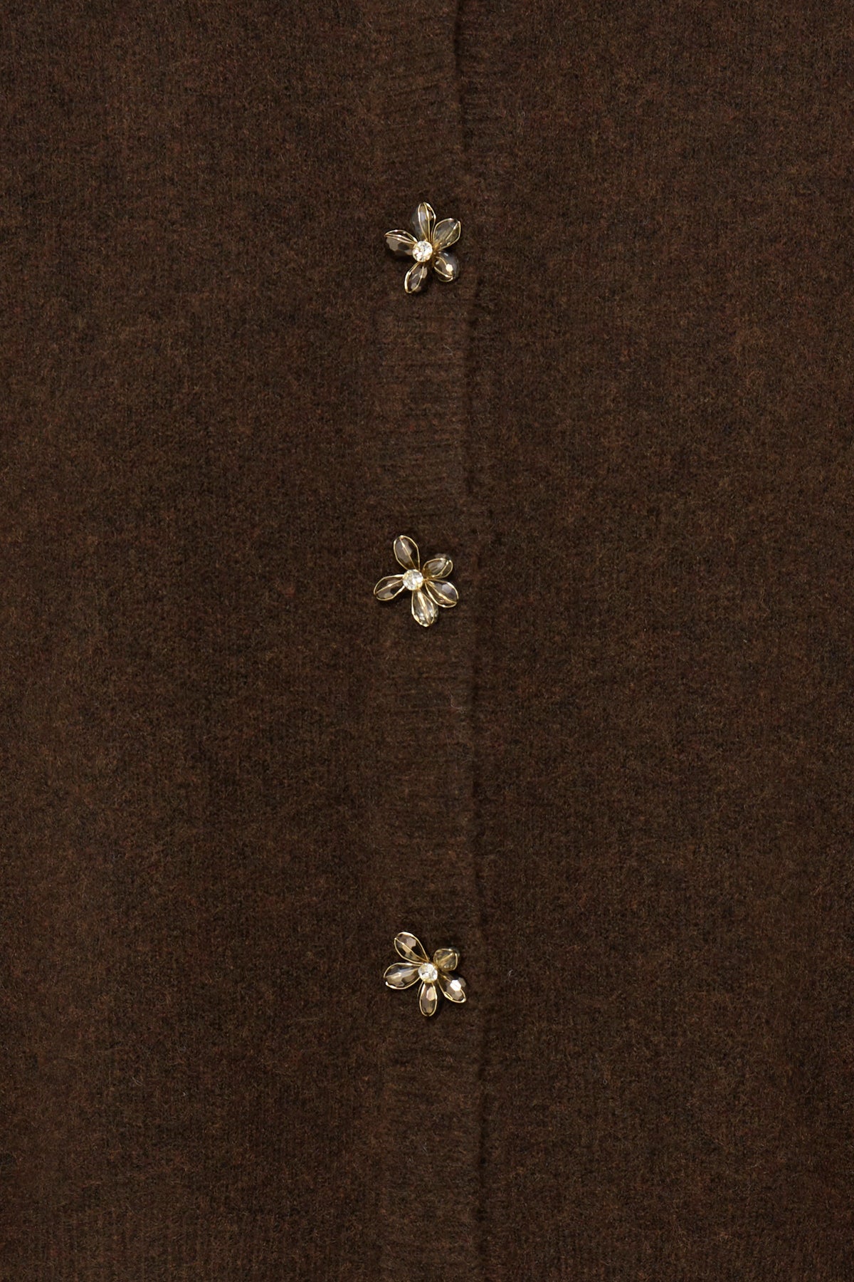 B.Young ByOmea Java Melange Embellished Button Cardigan, 20819510
