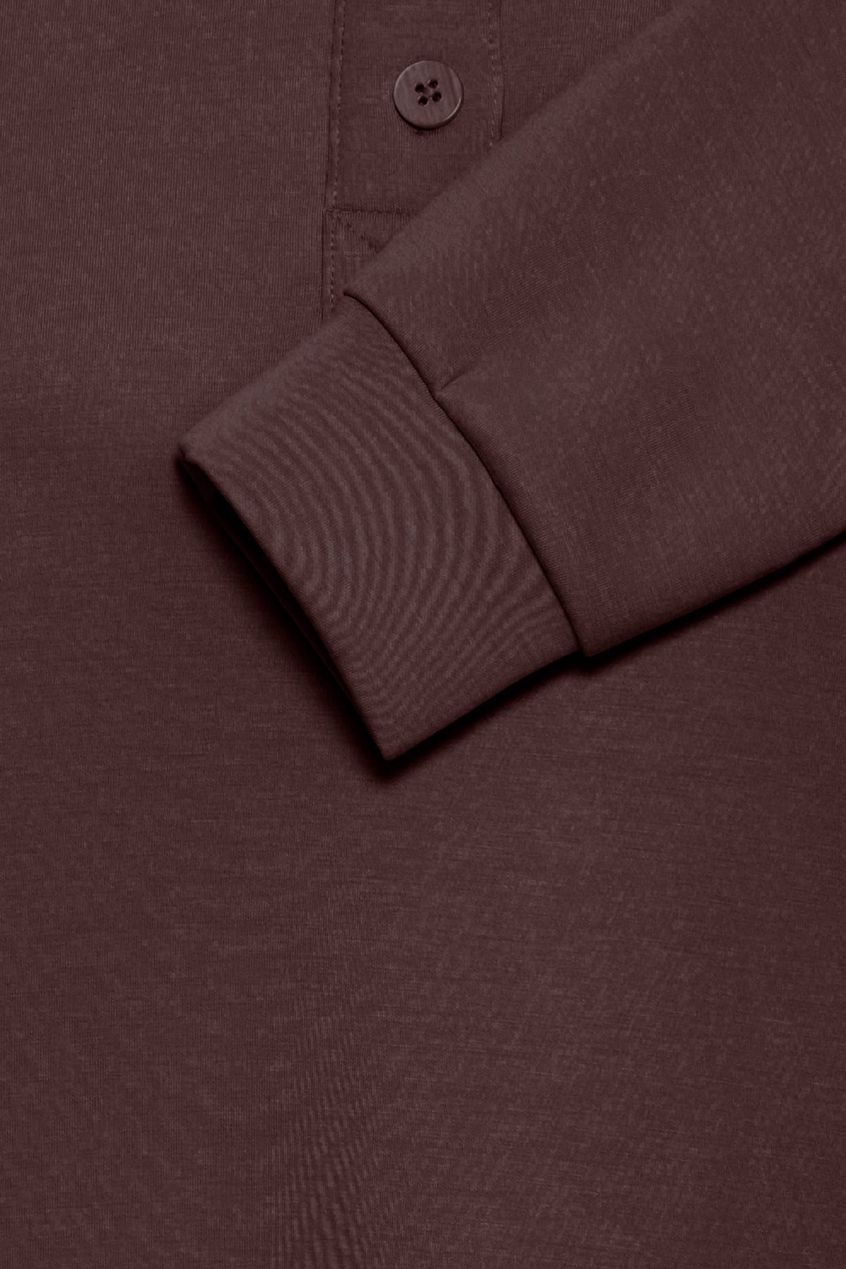 B.Young ByPusti Java Brown Modal Polo Sweatshirt