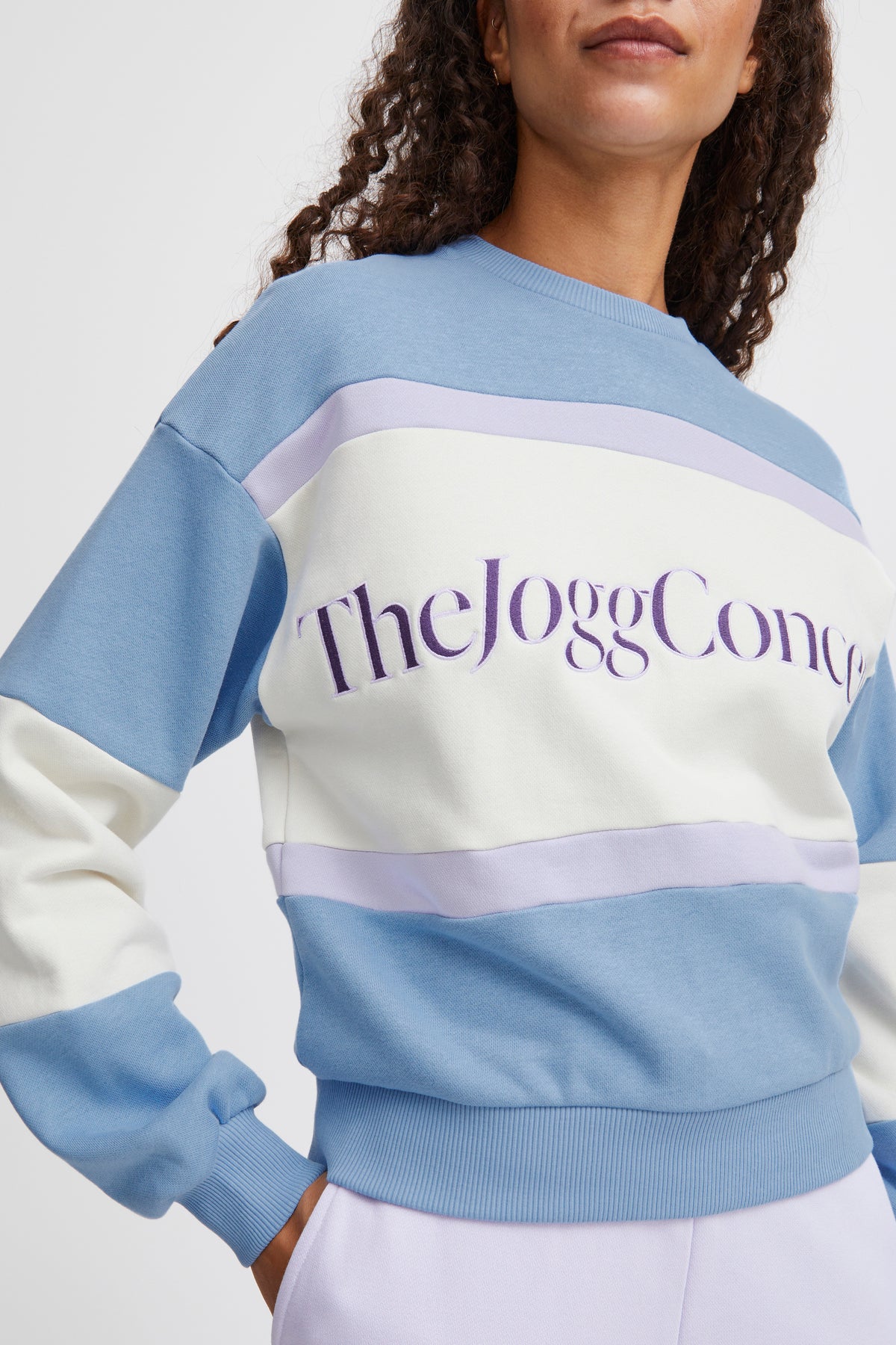 The Jogg Concept JcSaki Allure Mix Colourblock Sweatshirt, 22800442