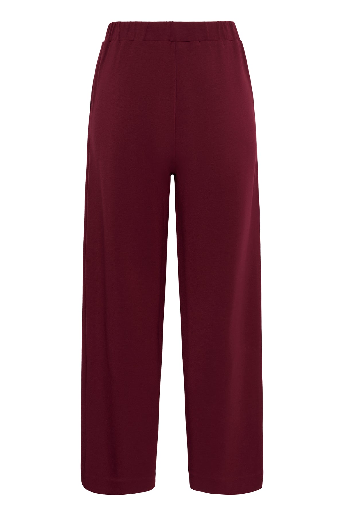 InWear Gincent Zinfandel Burgundy Modal Wide Leg Joggers, 30109909