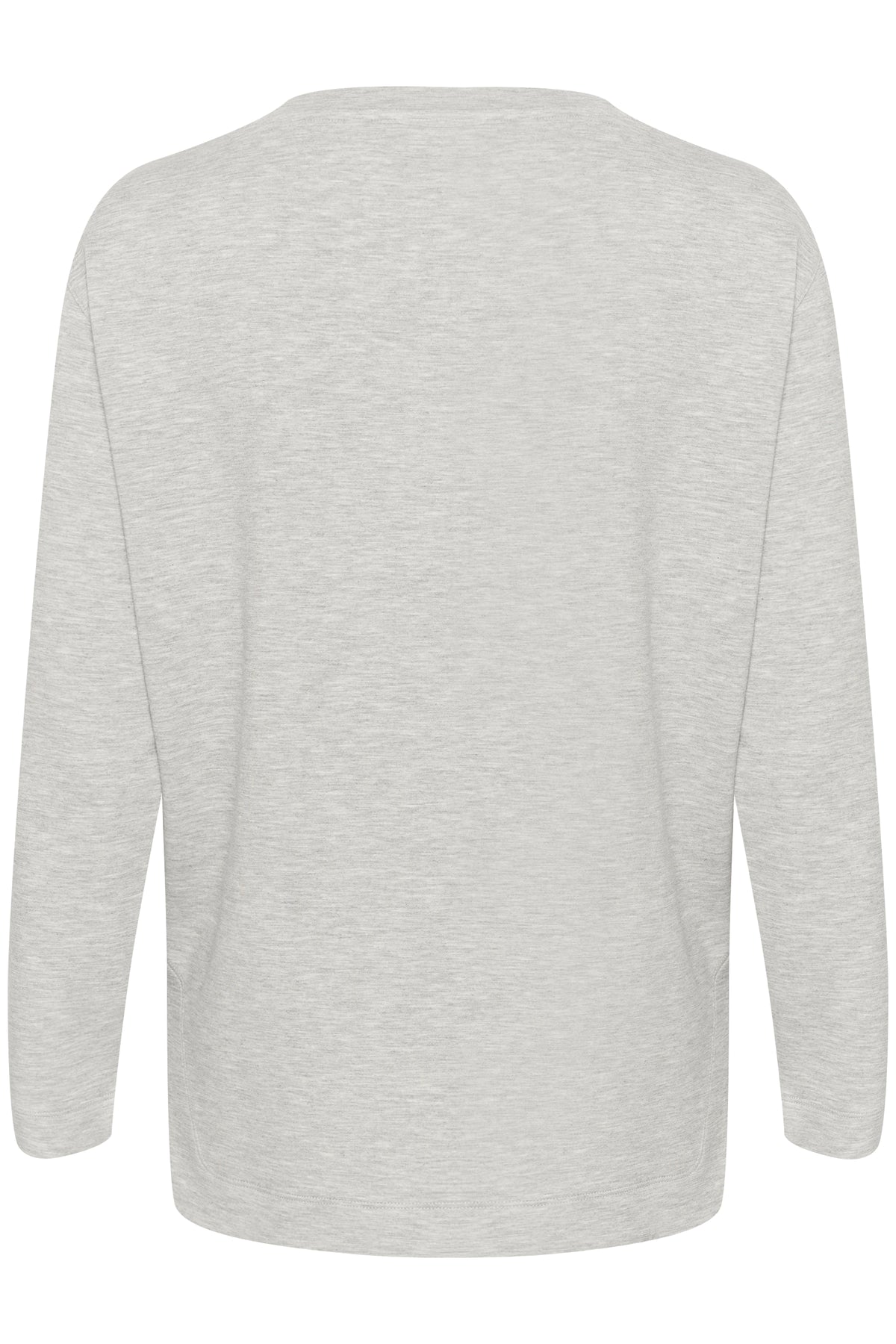 InWear Gincent Granite Melange Modal Supersoft Dipped Hem Sweatshirt, 30109922