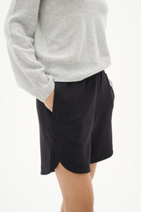 InWear Hennieh Vincent Black Modal Sports Luxe Shorts