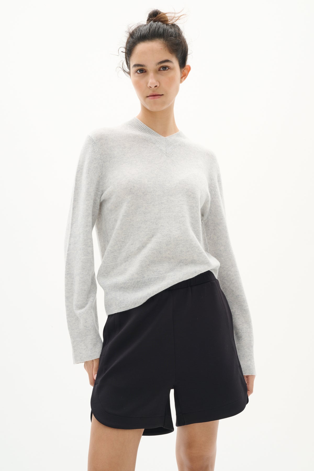 InWear Hennieh Vincent Black Modal Sports Luxe Shorts