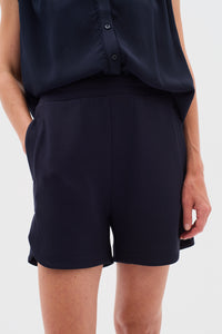 InWear Hennieh Vincent Marine Blue Modal Sports Luxe Shorts, 30110370