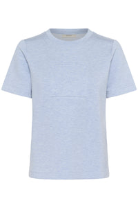 InWear Vincent Endless Sky Melange Embossed Logo T-Shirt