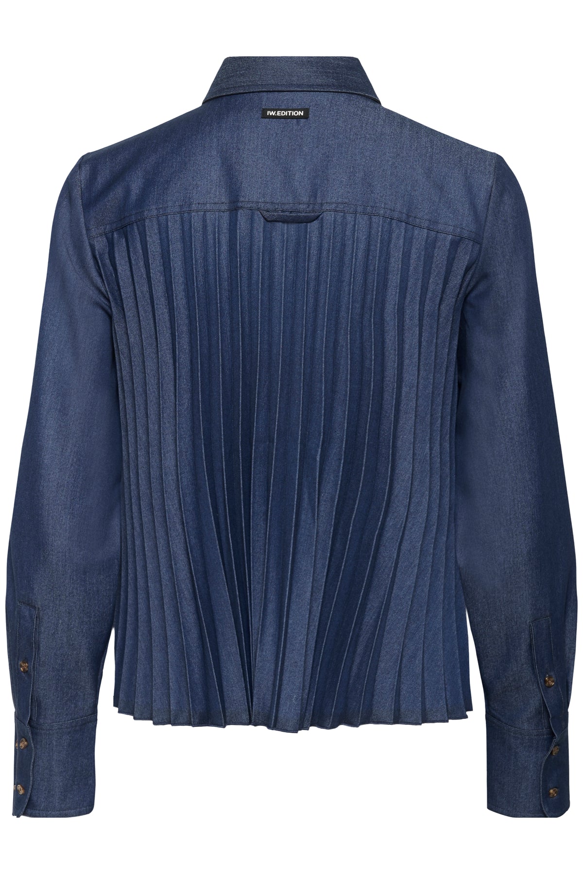 InWear Edition Cherrie Denim Pleated Back Shirt, 30112202