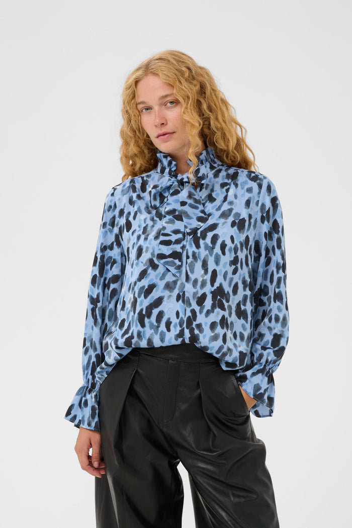 InWear GracieIW Dutch Blue Dot Print Blouse