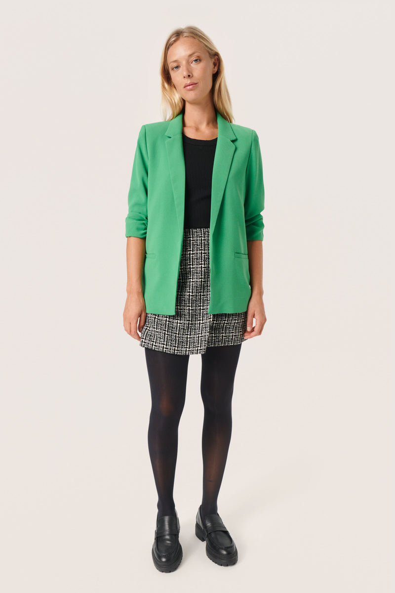 Soaked in Luxury Shirley Medium Green Blazer, 30403608