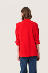 Soaked in Luxury Shirley Goji Berry Blazer