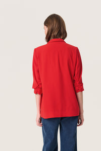 Soaked in Luxury Shirley Goji Berry Blazer