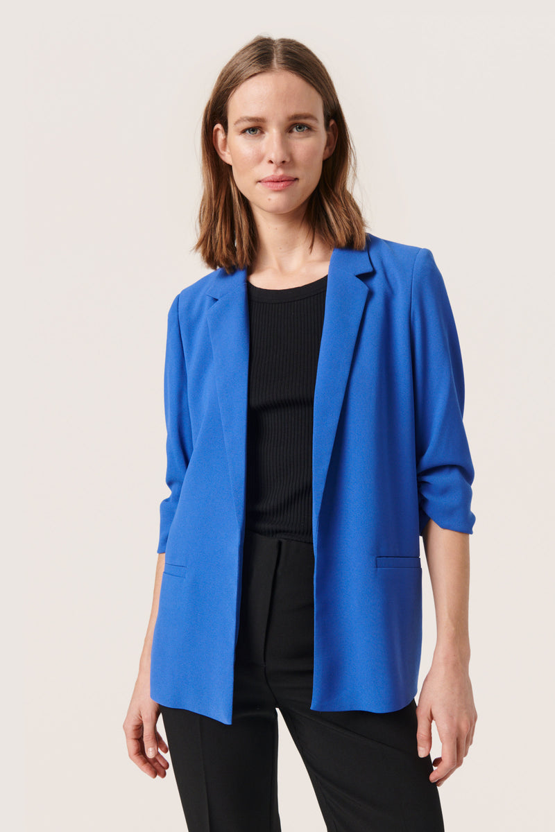 Soaked in Luxury Shirley Beaucoup Blue Blazer, 30403608