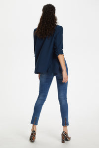 Soaked in Luxury Navy Shirley Blazer, 30403608