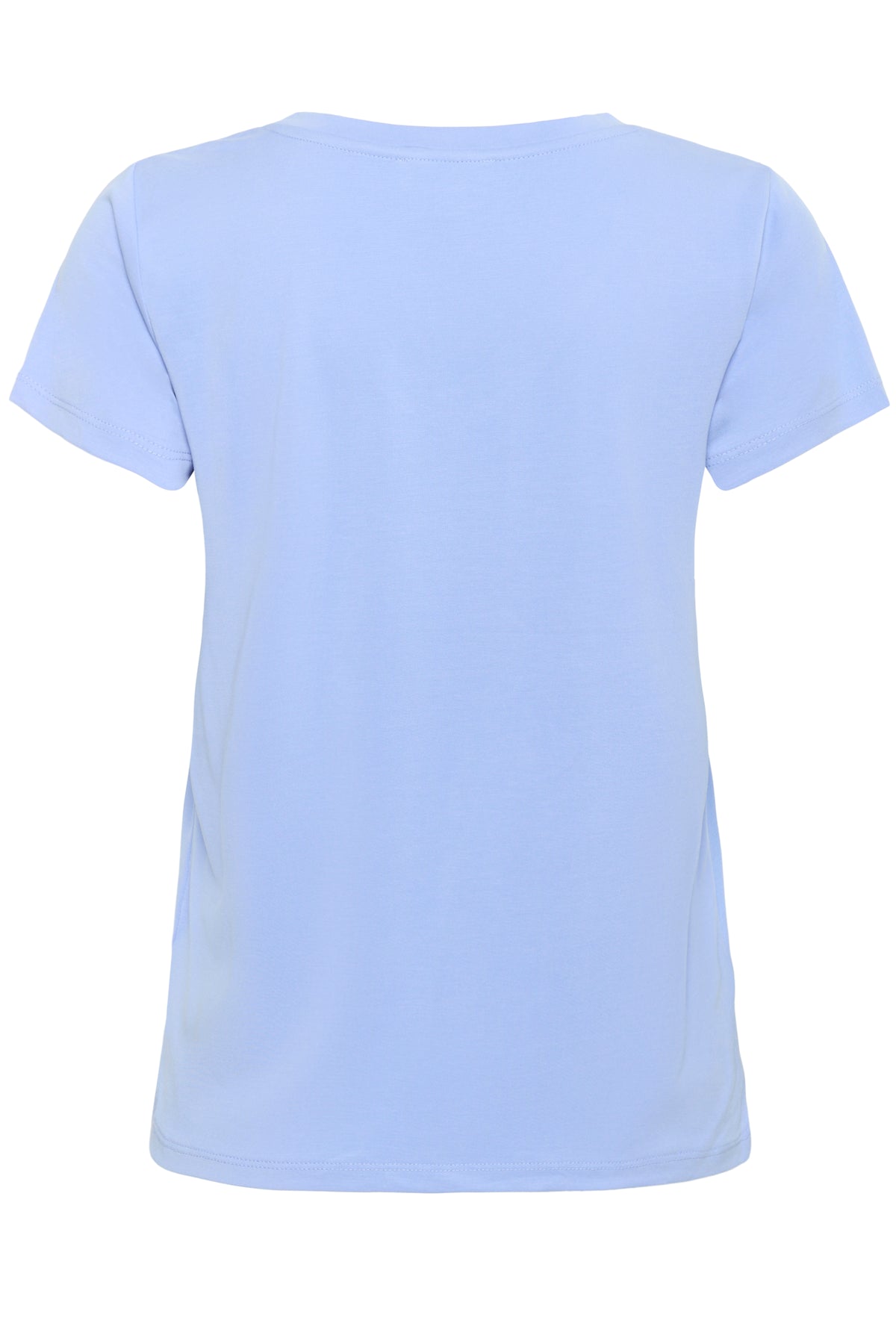 Soaked in Luxury SLColumbine Hydrangea Blue V-Neck T-Shirt, 30404284