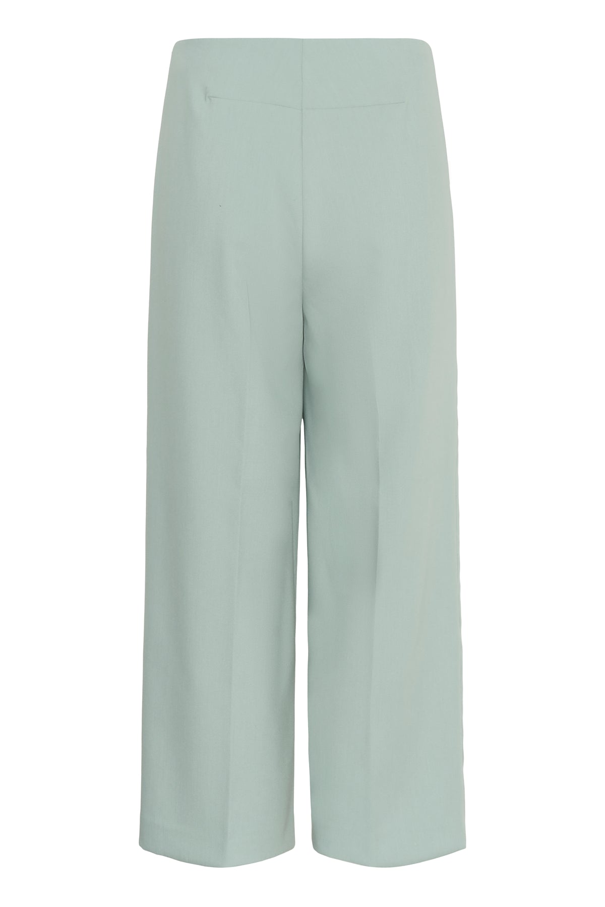 Soaked in Luxury Corinne Silver Blue Wide Cropped Culotte Trouser