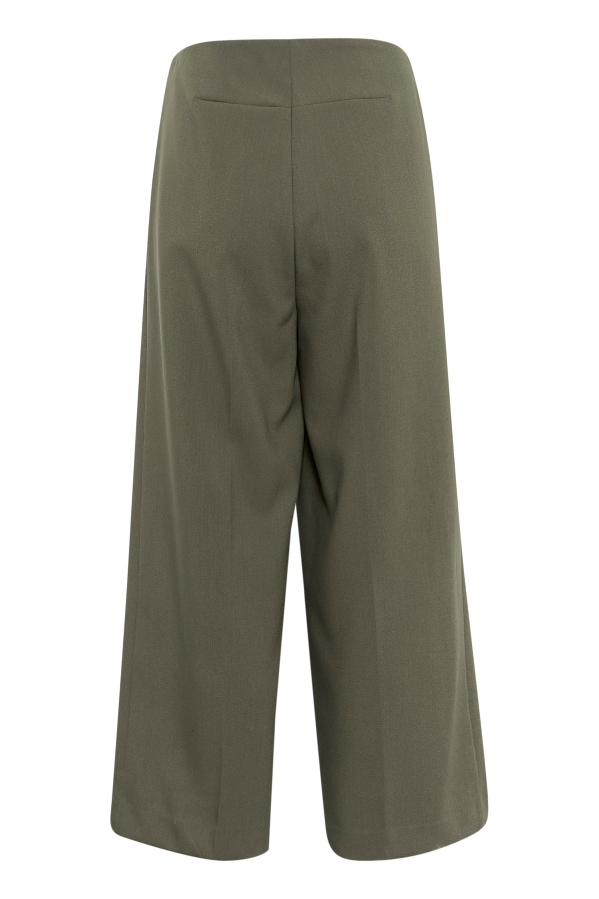 Soaked in Luxury Corinne Grape Leaf Wide Cropped Culotte Trouser, 30407013