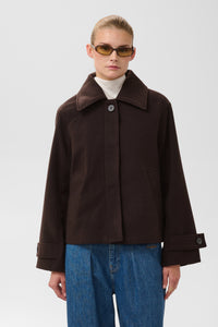 Soaked in Luxury SLRubie Akeleje Chocolate Torte Coat, 30407614
