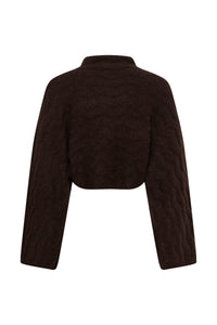 Soaked in Luxury SLIdalia Chocolate Ganache Cropped Pullover, 30409447