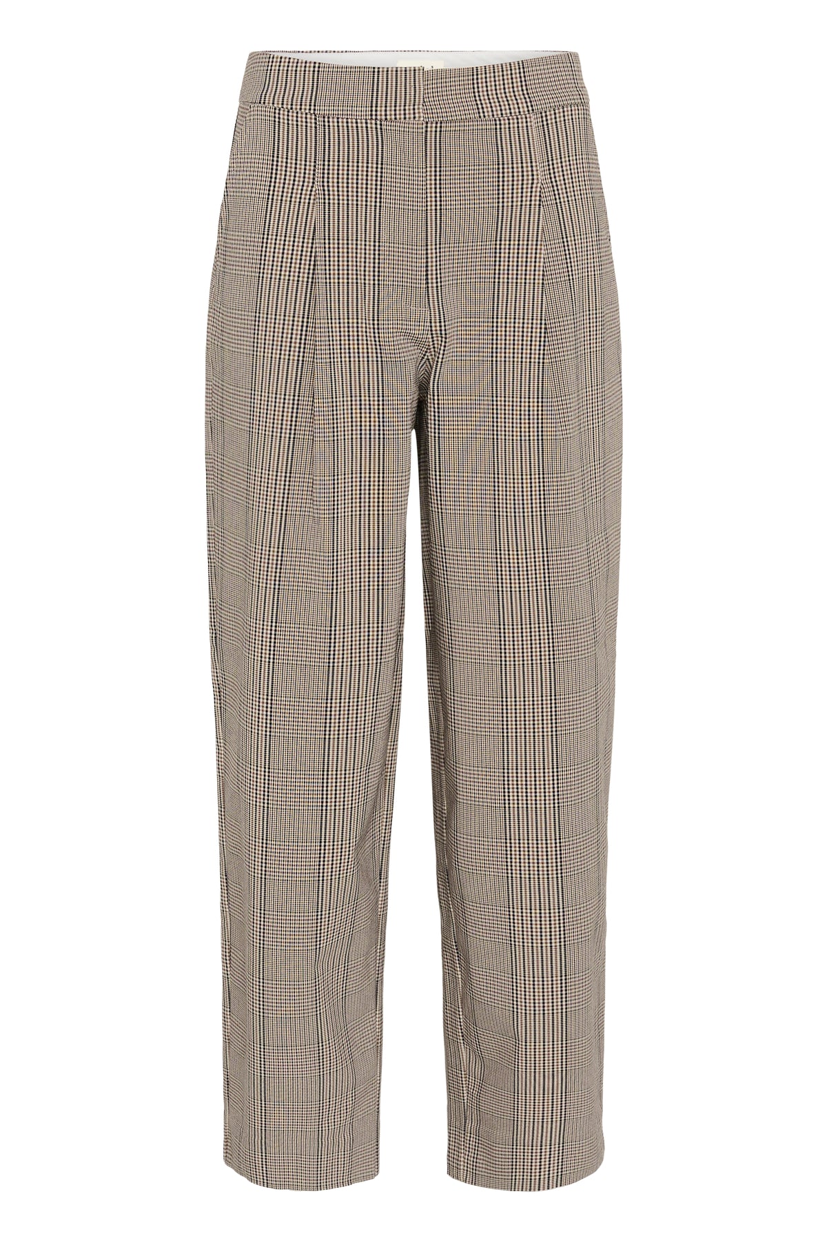 Soaked in Luxury SLKinabalu Check Barrel Trousers, 30409602